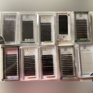 never used lash  products